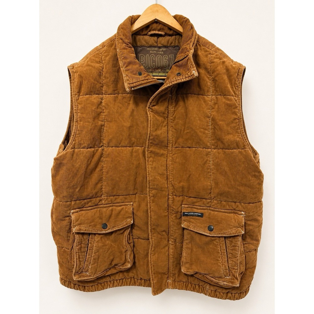 Ralph Lauren Polo Corduroy y2k workwear cargo gorpcore rugged Vintage L Mens